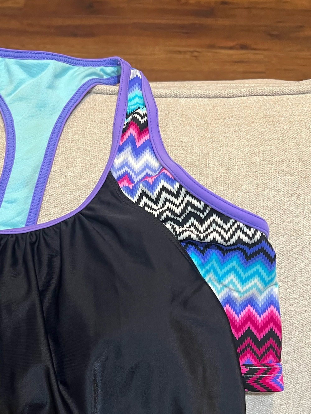 ZeroXposur Tankini Swimsuit Top Size 16 - Picture 3 of 8